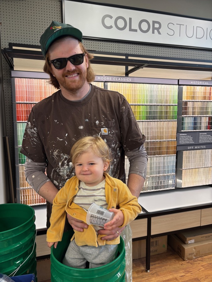 Painting project by Pat's Painting